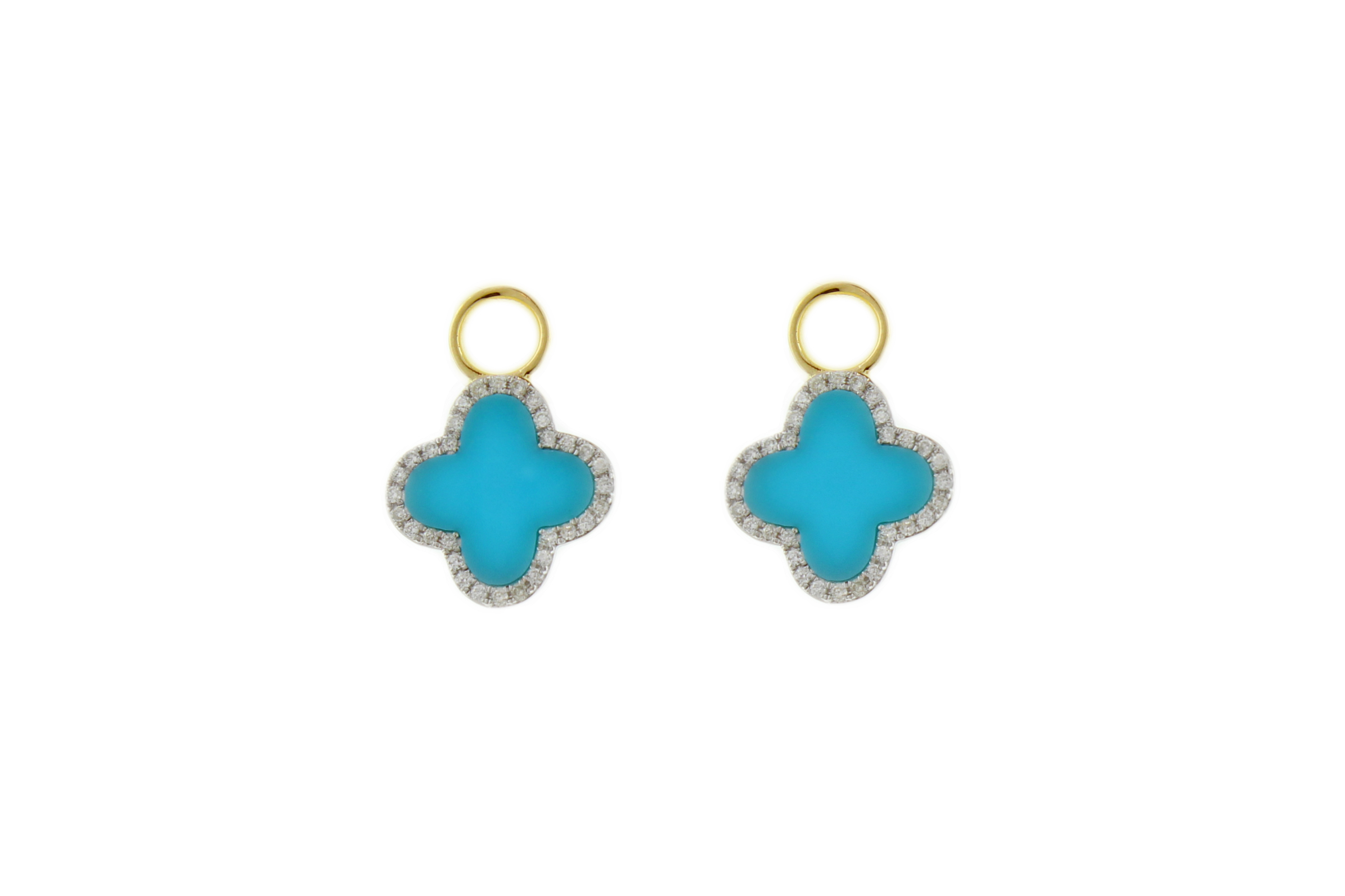 WHITE GOLD AND DIAMOND CHARMS: LUC0943 9