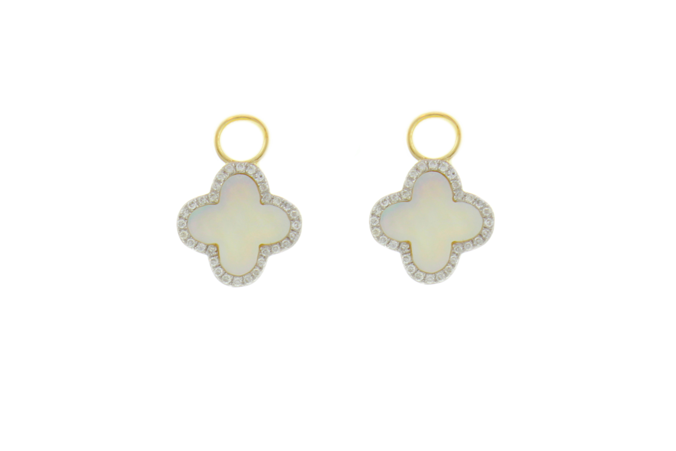 WHITE GOLD AND DIAMOND CHARMS: LUC0943 8